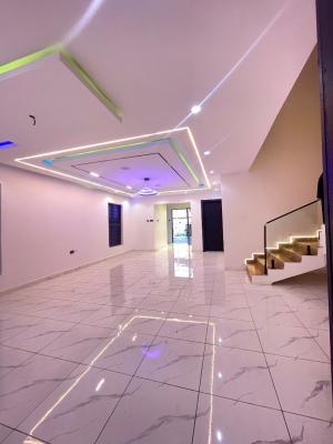 Luxury Smart 4 Bedroom Duplex with Bq and Inbuilt Speakers Etc, Located Inside an Estate,clean Road,secured Estate,good Drainage, Sangotedo, Ajah, Lagos, Detached Duplex for Rent