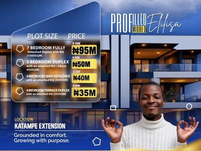 Estate Plot Sizes and Price, Katampe, Abuja, Residential Land for Sale