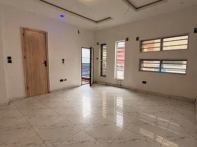 Luxury Master's Bedroom in Elite, Secured Estate with Pool & Gym — Lekki, Lagos