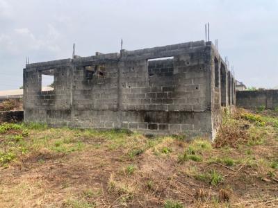 Buy an Uncompleted Building on 2 Plot Front & Other Unbuilt Dry Land, Secured Lovation, Oreta Area, Ikorodu, Lagos, Residential Land for Sale