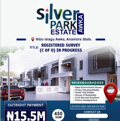Mixed Use Land, *silver Pack Estate*nibo, Isiagu, Awka, Anambra, Mixed-use Land for Sale