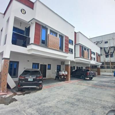 Furnished 3 Bedroom Terrace Duplex with Bq, Chevron Toll Gate, Orchid Road, Lekki, Lagos, Terraced Duplex for Rent