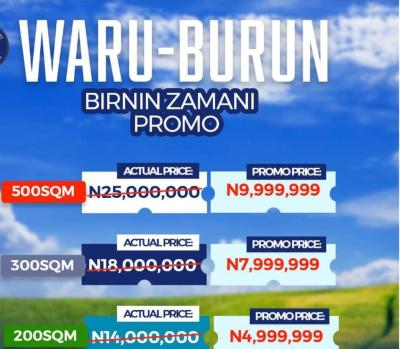 Apo Prime Location Estate Land, By Mechanic Village, Apo, Abuja, Residential Land for Sale