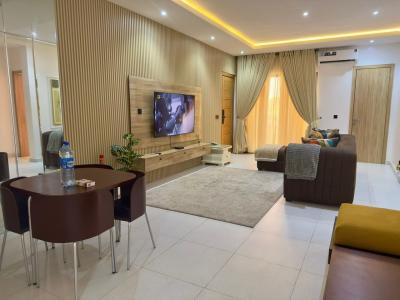 Secured and Lovely Furnished 2 Bedroom Apartment with a Pool and Gym, Lekki Phase 1, Lekki, Lagos, Flat / Apartment for Rent