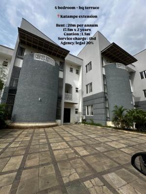 4 Bedroom Terrace Duplex, Katampe Extension, Katampe, Abuja, Terraced Duplex for Rent