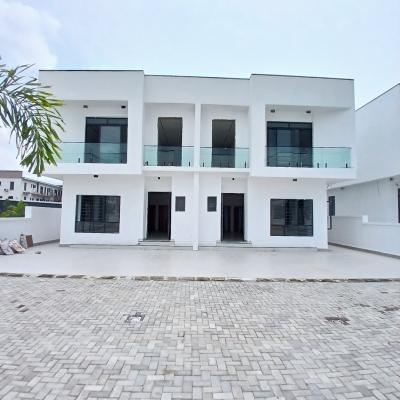 4 Bedroom Semi-detached Duplex with Swimming Pool,bq, Chevron Toll Gate,orchid Road, Lekki, Lagos, Semi-detached Duplex for Sale