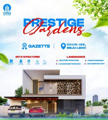Luxury Residential Plots for Smart Close to Lagos Calabar Costal Road, Prestige Gardens, Ibeju Lekki, Lagos, Mixed-use Land for Sale