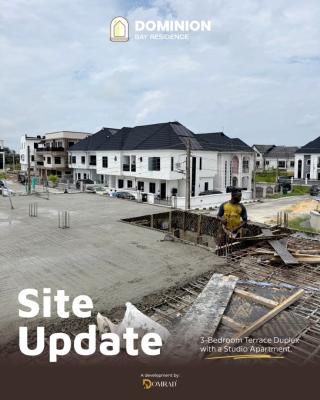 Own a Home with a Good Drainage System, Just Off The Coastal Road ,secure a Unit with 30% Deposit, Ogombo, Ajah, Lagos, Terraced Duplex for Sale