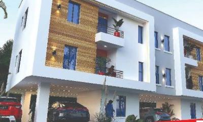 Self Serviced 3 Nos Duplexes with Bq (2 Remaining). Ready December, Off Allen Avenue, Ikeja, Lagos, Terraced Duplex for Sale