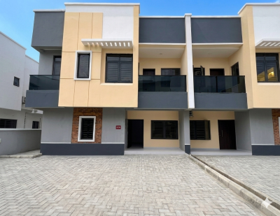 a Sharp and Luxurious 4 Bedroom Semi Detached Duplex, Discovery Park, Chevron, Lekki, Lagos, Semi-detached Duplex for Sale