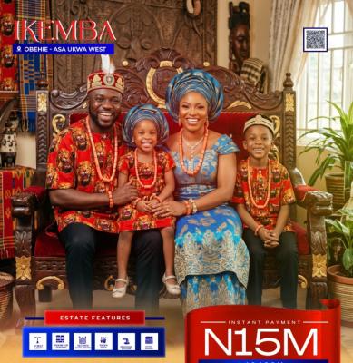 Mixed Use Land, *ikemba Estate* in The Heart of ,obehie Asa Ukwa West*, Ukwa, Abia, Mixed-use Land for Sale