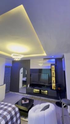 Fully Furnished Self Contain with 24 Hours Light, Bed, Ac, Tv, Wardrob, Pedro, Gbagada, Lagos, Self Contain (single Rooms) for Rent