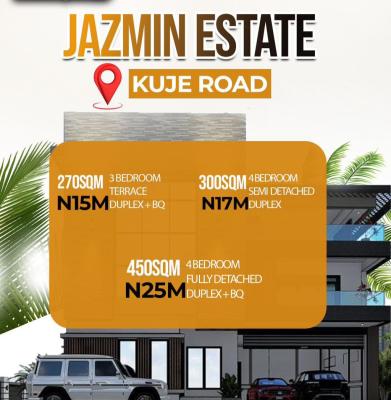 Developed Estate Plots, Express Road, Kuje, Abuja, Residential Land for Sale