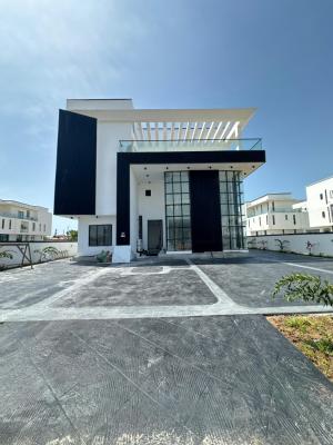 Gigantic Luxury Spacious 7 Bedroom Mansion with Bq, Gym, Cinema, Ikate, Lekki, Lagos, Terraced Duplex for Sale