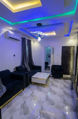 a Modern Relatively Newly Built Mini Flat in a Good Location, Sawmill, Gbagada, Lagos, Mini Flat (room and Parlour) for Rent