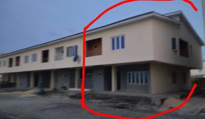 Four (4) Bedroom Carcass Terrace Duplex in Lekki Gardens Pha, Lekki Gardens Phase 5 Extension, Ajah, Lagos, Terraced Duplex for Sale