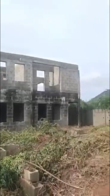 4 Units of Room & Parlour Self-contain + 2 Units of 2-bedroom Flats, One Fold Bus Stop, Gberigbe Road, Okeletu,, Gberigbe, Ikorodu, Lagos, Mini Flat (room and Parlour) for Sale