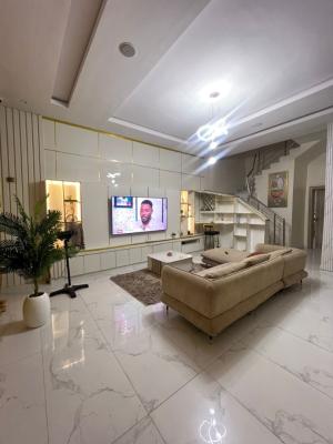 Furnished 4 Bedroom Semi Detached Duplex with Bq, Orchid Road, Lekki, Lagos, Semi-detached Duplex for Rent