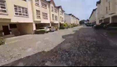Fully Serviced 4 Bedroom Terraced Duplex with Bq, Bourdillon Court Estate Off Chevron Drive, Lekki, Lagos, Terraced Duplex for Rent