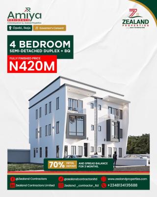 4 Bedroom Semi-detached Duplex + Bq, Opebi, Ikeja, Lagos, Semi-detached Duplex for Sale