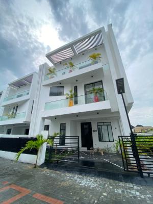 Luxury Smart 4 Bedroom Semi Detached in a Seren Estate with Bq, Located Inside an Estate,good Road,secure Estate and, Sangotedo, Ajah, Lagos, Semi-detached Duplex for Sale