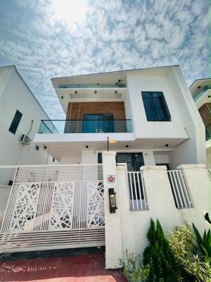 Clean Brand New 4 Bedroom Diplrx with Bq, Located Inside Good Secure Estate,clean Estate,good Drainage, Sangotedo, Ajah, Lagos, Semi-detached Duplex for Rent