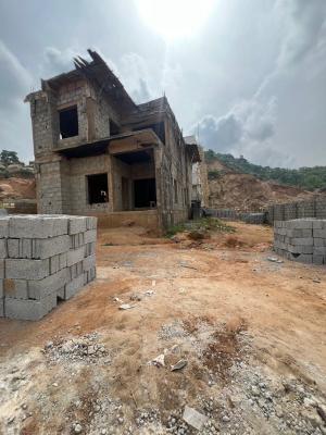 5-bedroom Fully Detached Duplex Carcass Level in a Secured Estate, Katampe Extension, Katampe, Abuja, Detached Duplex for Sale