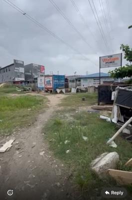 Land Available for Purchase 2000sqm Facing Expressway Lekki Ekpe Road, Eleganza Bus Stop  The Video Is Available, Lekki, Lagos, Commercial Land for Sale