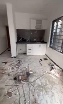 Newly Built 1 Bedroom Downstairs Apartment { Video}, Lekki Conservation Area, Lekki, Lagos, Mini Flat (room and Parlour) for Rent