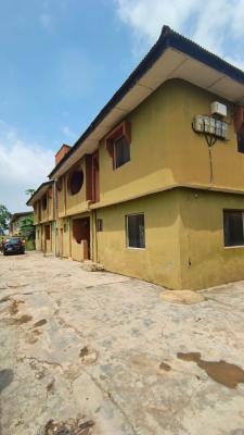 Well Maintained 4 Units of 3 Bedroom Apartments with 2 Shops, Isheri-oshun, Immediately After Bucknor, Oke Afa, Isolo, Lagos, Block of Flats for Sale