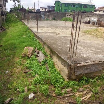 Prime Land with Solid Foundation Measuring About 464sqm, Wosila Street, Baruwa Bus Stop, Ijesha, Surulere, Lagos, Mixed-use Land for Sale