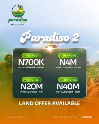 Earn Up to 40m From Tomato Plantation at Paradiso Farms, a Very Powerful Wealth Strategy, Great Return Every 4 Months, Abeokuta South, Ogun, Land for Sale