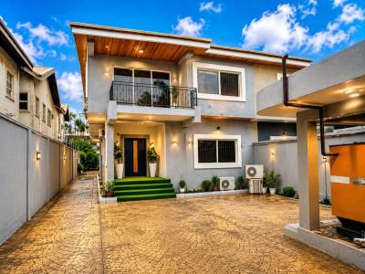 Clean 5 Bedroom Semi Detached Duplex with 2 Rooms Bq and Ac, Vgc, Vgc, Lekki, Lagos, Semi-detached Duplex for Rent