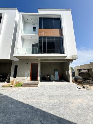 Exquisitely Built 4 Bedroom Terrace Duplex with Bq, Pool & Inverter, Lekki Phase 1, Lekki, Lagos, Terraced Duplex for Sale
