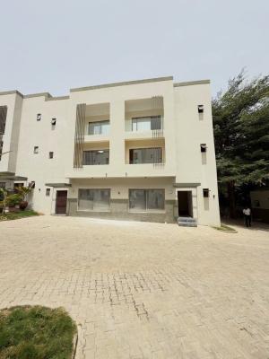 Newly Built 4 Bedrooms Terraced Duplex with a Bq with Central Gen, Maitama District, Abuja, Terraced Duplex for Rent