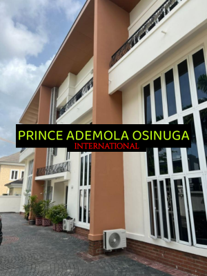 Luxury & Newly Upgraded 5 Bedroom Terrace House + Bq, Banana Island Estate Ikoyi, Banana Island, Ikoyi, Lagos, Terraced Duplex for Rent