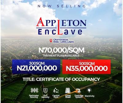 Affordable and Verified Dry Land with Instant Allocation, Appleton Eclave Located 25min Drive to Dangote Refinery & Seaport, Ibeju Lekki, Lagos, Mixed-use Land for Sale