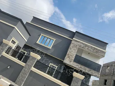 Newly Built Four Bedrooms Detached Duplex with a Security Gatehouse — Lugbe District, Abuja