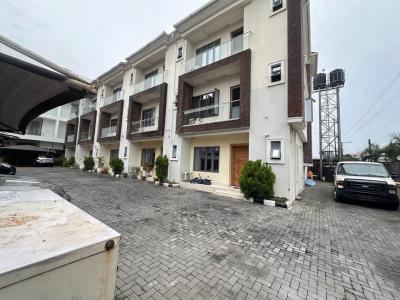 Astonishing 4 Bedroom Terrace Duplex with Bq and Pool, Lekki Phase 1, Lekki, Lagos, Terraced Duplex for Rent