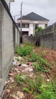 322sqm Back Half Plot with Uncompleted Structure, Osapa London, Osapa, Lekki, Lagos, Residential Land for Sale