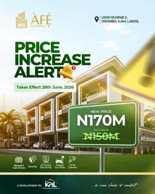 4 Bedrooms Triplex Duplex with Bq, Lekki Scheme 2 Along Ogombo Road, Ogombo, Ajah, Lagos, Detached Duplex for Sale
