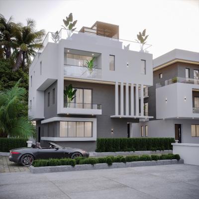 Newly Built 5bedrooms Detached Duplex with a Rm Bq, Shonibare Estate, Maryland, Lagos, Detached Duplex for Sale