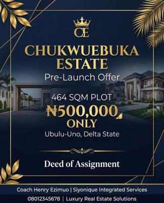 Affordable 100% Dry Land Suitable for Investment with Good Title, Ubulu-uno, Delta State, Aniocha South, Delta, Mixed-use Land for Sale