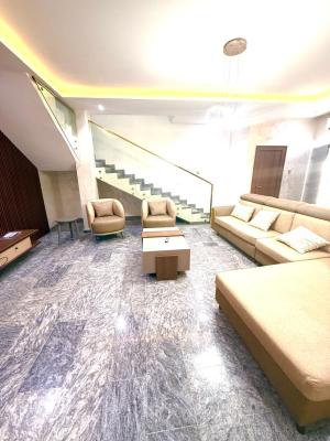 Furnished 3 Bedroom Semi Detached Duplex with Bq, 4 Units  in a Compound, Jabi, Abuja, Semi-detached Duplex for Rent