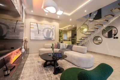 Luxury 2 Bedroom Maisonette with Swimming Pool and Ps5, Ezra Court, Lekki Phase 1, Lekki, Lagos, Flat / Apartment Short Let