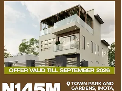 4 Bedroom Piccadilly Duplex with Penthouse — Old Ijebo-Ode Road Emore-Imota, Town Parks and Gardens Estate Phase 1, Ikorodu, Lagos