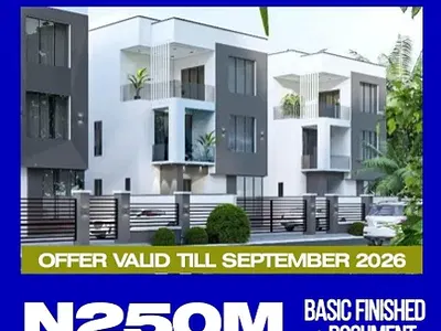 4 Bedroom Duplexes with a Penthouse Tuck in BQ — Simawa, Ogun