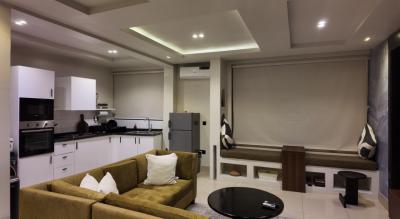 Contemporary 1-bedroom Condo Fit W/ Fast Wi-fi +pool and Gym, Lekki Phase 1, Lekki, Lagos, Flat / Apartment Short Let