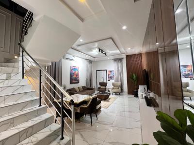 Luxury 4-bedroom Apartment with Premium Finishes, Ikota Villa Estate, Ikota, Lekki, Lagos, Flat / Apartment Short Let