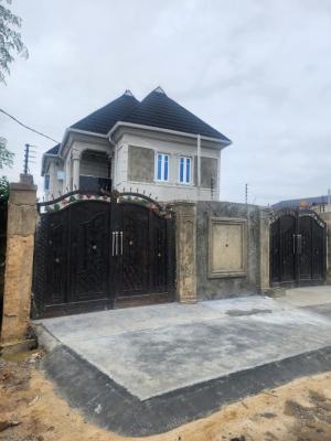 Newly Built 2-bedroom Flat with P.o.p, Ensuit, Separate Water Tank, Temple,off End of Olaniyi Street, New Oko-oba, Agege, Lagos, Flat / Apartment for Rent